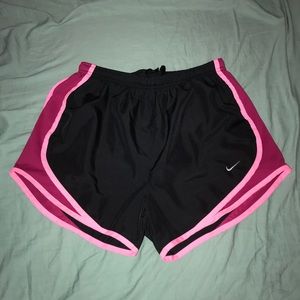 Pink & Black Nike Tempo Shorts
